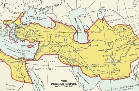 Карта Персії